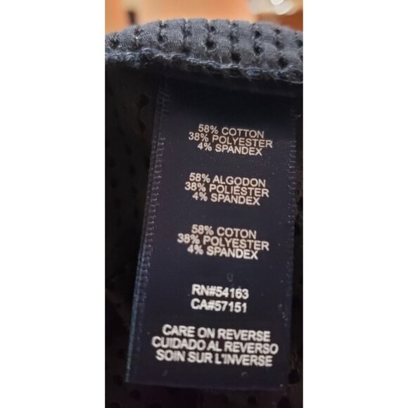 NWT TOMMY HILFIGER COLORBLOCKED PERFORATED DRESS COVER-UP SMALL - Picture 8 of 8